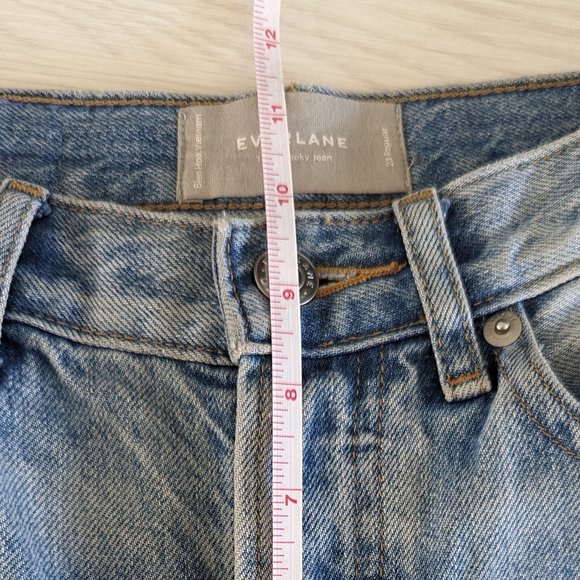 Everlane Cheeky mom jean 23" regular - Picture 3 of 8